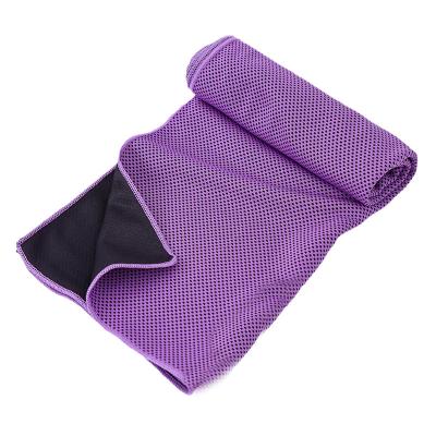 China Hypoallergenic UV Protection Gym Sports Ice Towel Fresh Instant Moving Cooling Towel for sale