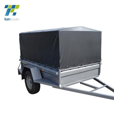 China 18oz Waterproof Vinyl Waterproof Trailer Cover With D Rings for sale