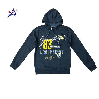 China Anti-pilling Mens Fleece Hoodies Grow Hood Embroidery Adult Hoodies for sale