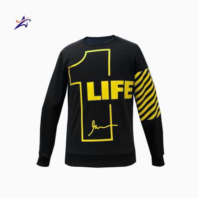 China Anti-pilling Mens Autumn Wear Rib Cuff Long Sleeves Mens Sweatshirt for sale