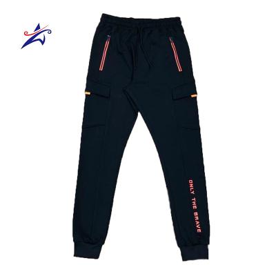 China QUICK DRY Mens Sports Jogger Fashion Fitness Sports Pants Pants For Men Cargo Pants Drawstring for sale