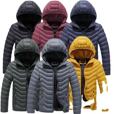 China Reversible Mens Solid Color Bomber Jacket Hoodies 100% Polyester Padded Sport Jacket for sale