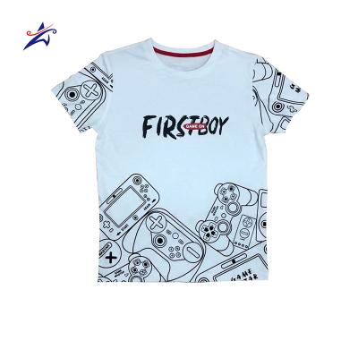 China Color M Size 12 Year Old Boys T-shirt White Comfy Good Quality Hot Cheap Soft Summer 100%Cotton Sale for sale