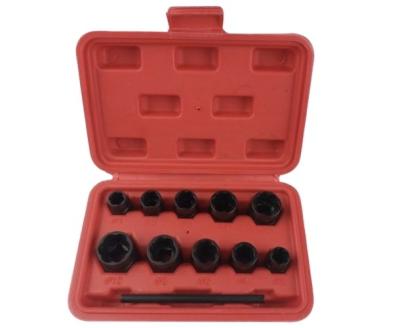 China Durable 11PCS China OEM CRMO Screw Nut Extractor Set for sale