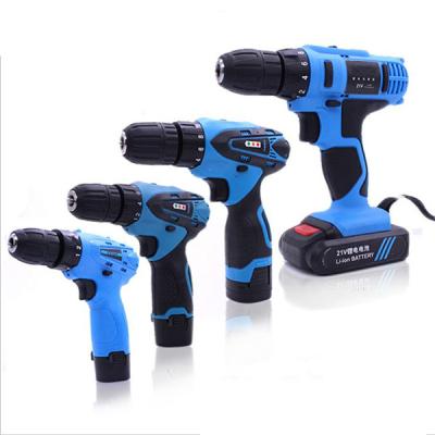 China Professional Two Speed ​​Woodworking Cordless Drill Power Tools 12v Lithium Battery for sale