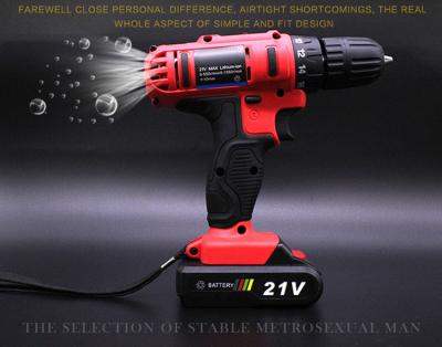 China 21V Woodworking Power Drill Machine Tool Hand Power Tool Manufacturer China for sale