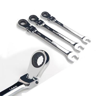 China Repair Hand Tool Flexible Ratchet Wrench Open End Wrench for sale