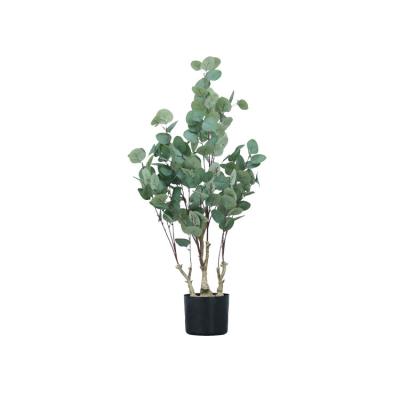 China Indoor Home Decoration Plant Bonsai Zamioculcas Zamiifolia Bonsai Silver Leaf Plant Artificial Natural Tree for sale