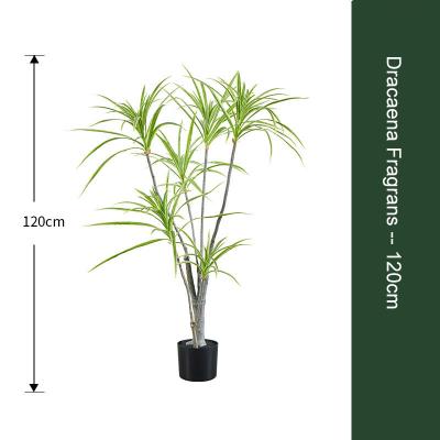 China Indoor Home Decoration Drop Shipping Artificial Plants Home Decoration Artificial Dracaena Fragrans for sale