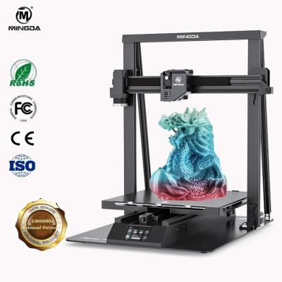 China New Mingda technology FDM technology best large automotive 400mm pla tpu ABS fdm 3d multi-axis upgrade printer for sale