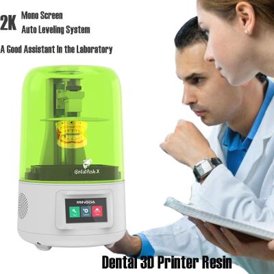 China auto leveling mingda dropshipping 2k mono screen system free leveling dental lab 3d printer manufacturers for sale