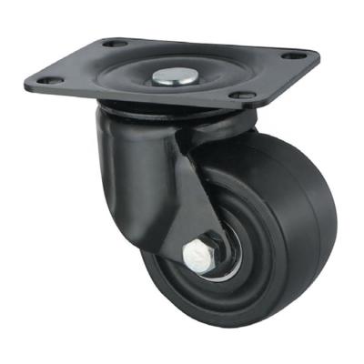 China Small Nylon Single Wheel In WBD 40/50/65/75mm Size Low Profile Caster for sale