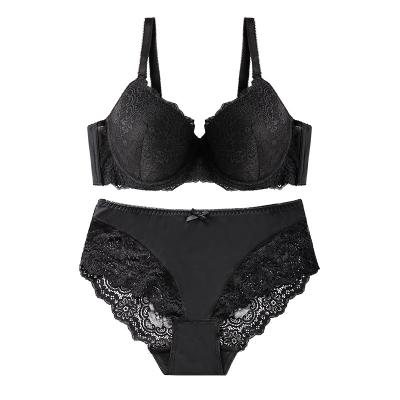 China Best Option High Grade Fashionable Women Breathable 2 Piece Girls Underwear Set Women for sale