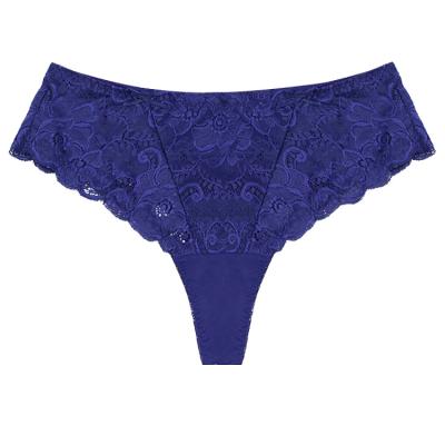 China Breathable Elegant Design 2022 Newly Design Suitable Breathable Ladies Sexy Lace Plus Size Women's Panties for sale