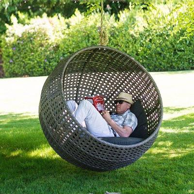 China 1/6 Custom Hammock Swing Chair Stainless Steel Outdoor Rattan Patio Modern Hot Selling Hanging Swing for sale