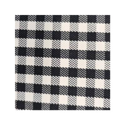 China Recycle Manufacturers Wholesale 100% Polyester Plaid Striping Fabrics Goof Dyed For Shirts Coat Skirt for sale