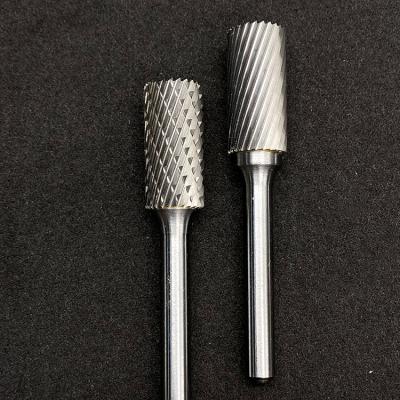 China Tungsten Carbide A B Shape Standard Cut Rotary Tungsten File Carbide Burrs sc-5 for sale