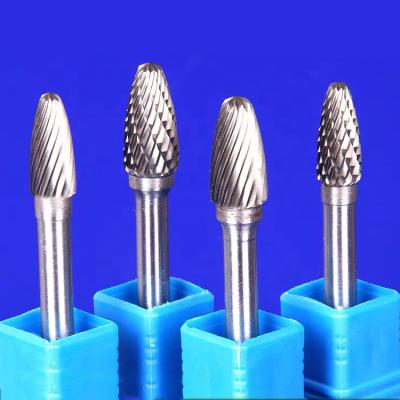 China Custom Grinding Burr With World Leading Welding Tungsten Carbide Tungsten Carbide Tips F Shape Carbide Rotary Files Burrs for sale