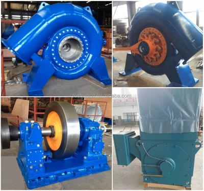 China Stainless Steel (06Cr13Ni4Mo) 400kW Hydraulic Power Asynchronous Generator / Small Francis Water Turbine for sale