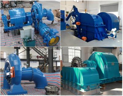 China Stainless Steel (06Cr13Ni4Mo) Water Generator For Small Hydro Power Plant / Water Turbine Generator Unit for sale