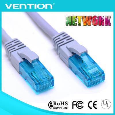 중국 네트워크 해결책 0.75m - 40m를 위한 RJ45 Cat5 접속 코드 케이블 근거리 통신망 이더네트 헝겊 조각 케이블 판매용