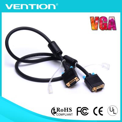 China 3 + 9 el varón del cable de extensión del monitor de VGA 15pin a las multimedias masculinas y al proyector VGA telegrafía en venta