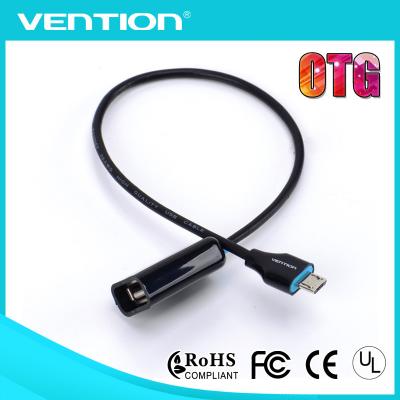 Cina Maschio della prolunga USB di OTG micro a nichelatura femminile per il telefono cellulare di Samsung in vendita