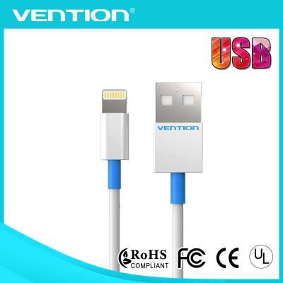 Cina Micro prolunga USB bianca Iphone5 con rame puro ed il rivestimento di PVC in vendita