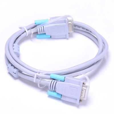 China Blue VGA Computer Monitor Extension Cable Male to Male Patch Cord Cable 5m for sale