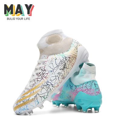 China China Ball Mesh Lining Soccer Boot Shoe Top Fashion Used Bulk Sports Shoes Football for sale