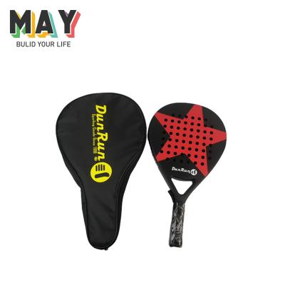 China Outdoor Game Maker Beach Racket Sports Racquet Carbon Fiber Dish Tennis Racket Printable Star Type Logo for sale