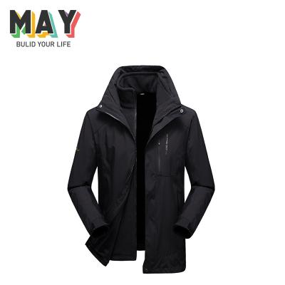 China Custom Breathable Mens Anorak Suit Zipper Up Turtle Neck White Black Anorak Jacket for sale