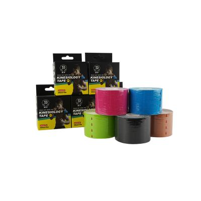 China waterproof & Breathable Cotton Elastic Kinesiology Tape To Prevent Muscle Strain for sale