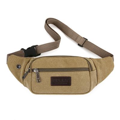 China Concise Wholesale Promotional Sports Running Waterproof Messenger Men's Sling Waist Bag Waist Bag for sale