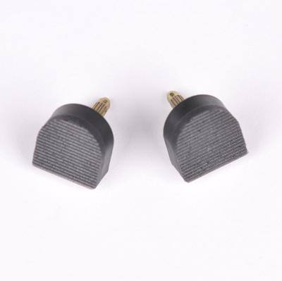 China Shoe Repair Women PU Material Heel Tips For High Heel Shoes Repair With Non Slip for sale