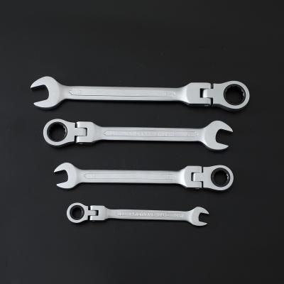 China Good Product Durable Gear Spanner Chrome Vanadium Combination Ratchet Wrench For Motorcycle Repair Combination Wrench Set Wrench for sale