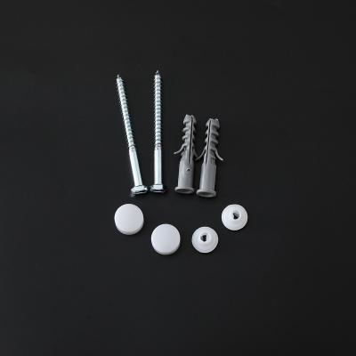 China Round Sanitary Screw Set Sanitary Ware Accessory Set Bathroom Toilet And Sink Screw Set WDS 12 Heater Hook for sale