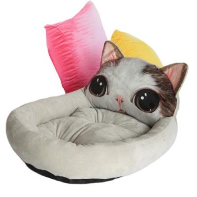 China Wholesale Super Soft Breathable Fabric High Loft Dog Bed Luxury Dog Cat Beds And Blankets Pet Washable Breathable for sale