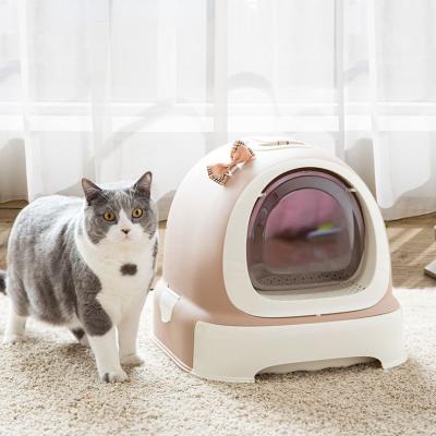 China High quality viable self cleaning cat litter box cat litter box products petkit intelligent automatic cat litter box for sale