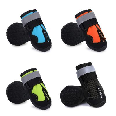 China Sustainable High Quality Hot Sale Dog Shoes Protective Puppy For Outdoor Boots Reflective Socks for sale