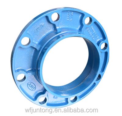 China Malleable Iron UL / FM Approved Malleable Iron Grooved Pipe Fittings Flange Adapter for sale