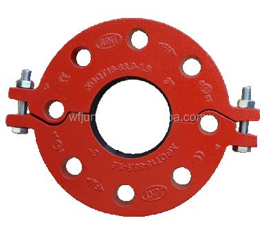 China Gas FM UL Approved Splined Fitting Splined Split Flange Adapter for sale