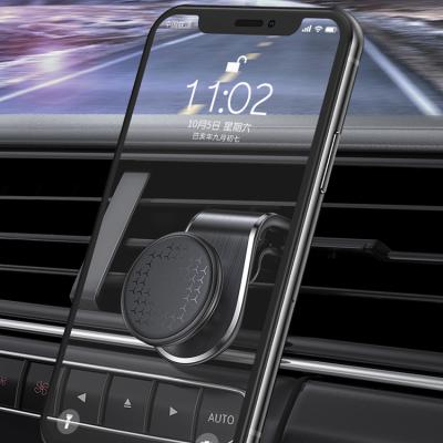 China New 2021 Magnetic Car Mobile Mount 360 Air Vent Universal Phone Holder Cradle Magnetic Car Phone Holder for sale