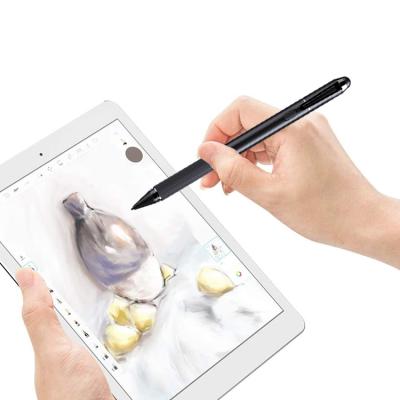 China Mobile Phone Stylus Pen 2 Fine Point In-1 Universal Active Capacitive Touch Screen Tablet PC Stylus Pencil Equip All Touch Screen for sale