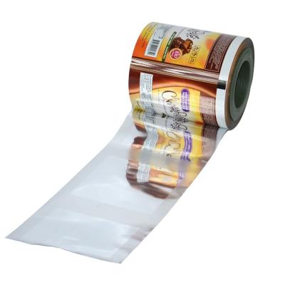 China PET Ice Cream Food Packaging Moisture Proof Lamination Plastic Frozen Film Roll for sale