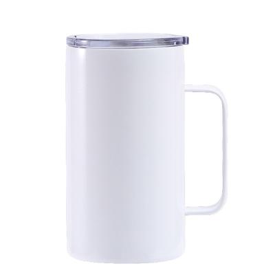 China Sustainable Custom Pattern 304 Double Wall Cup Tumbler Metal Drinking Stainless Steel Travel Coffee Mugs for sale