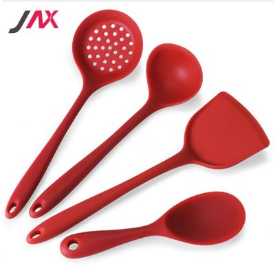 China Viable Wholesale Household Kitchen Accessories Soft Cheap Silicone Utensil Set for sale