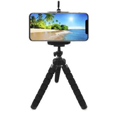 China Mini Phone Tripod Mount Phone Flexible Portable Adjustable Stand Desktop Tripod Best for Live Stream for sale