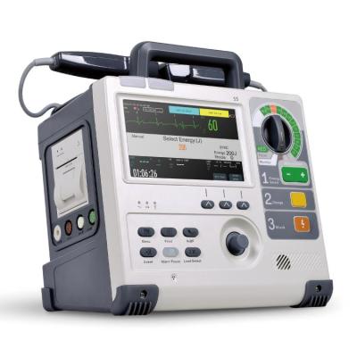 China Pre-Hospital First Aid Pacing Monitoring And AED Mode Defibrillator Monitor S5 for sale