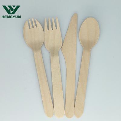 China Hot Selling Disposable Wooden Cutlery Disposable Wooden Cutlery Disposable Wooden Cutlery Cutlery for sale